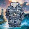 VETERAN UXVET16-SB Premium Microfleece Zip Hoodie