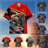 VETERAN UXVET17-NV Premium Hawaiian Shirt