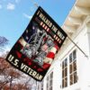 U.S VETERAN, I WALKED THE WALK - FLAG