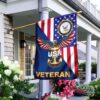 HOME OF THE FREE BECAUSE OF THE BRAVE - FLAG 026