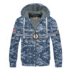 UXVET53-AM Premium Heavy Fleece Zip Hoodie