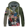 VETERAN UXVET31-NV Premium Heavy Fleece Zip Hoodie
