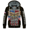 VETERAN NV-VTR-47 Premium Heavy Fleece Zip Hoodie