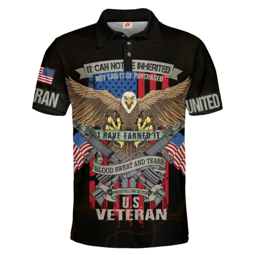 VETERAN UXVET97-MC Premium Polo Shirt