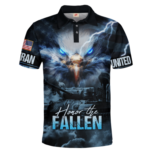 VETERAN UXVET97-MC Premium Polo Shirt