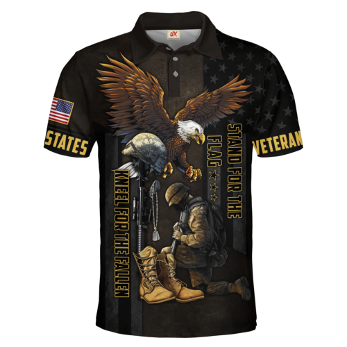 VETERAN UXVET97-MC Premium Polo Shirt