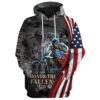 VETERAN DBA-VTR-18 Premium Microfleece Hoodie