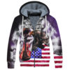 VETERAN DBA-VTR-10 Premium Heavy Fleece Zip Hoodie
