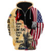 VETERAN NV-VETERAN-17 Premium Microfleece Zip Hoodie