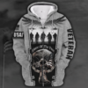 VETERAN NV-VTR49 Premium Microfleece Zip Hoodie