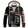 ARMY HLT-1110-AR-01 Premium Heavy Fleece Zip Hoodie