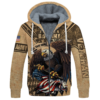 ARMY NTD-1810-AM-02 Premium Heavy Fleece Zip Hoodie