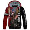 ARMY HLT-2611-AR-01 Premium Heavy Fleece Zip Hoodie