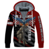 ARMY HLT-2611-AR-01 Premium Heavy Fleece Zip Hoodie