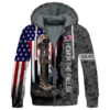 VETERAN HBL-VTR-08 Premium Heavy Fleece Zip Hoodie