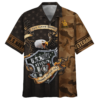 NAVY HLT-2611-NV-01 Premium Hawaiian Shirt