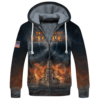 NAVY NTD-1810-NA-01 Premium Heavy Fleece Zip Hoodie