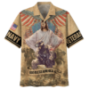 NAVY HLT-2710-NV-02 Premium Hawaiian Shirt