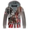 VETERAN NV-VETERAN-15 Premium Heavy Fleece Zip Hoodie