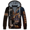 US NAVY NMH-02 Premium Heavy Fleece Zip Hoodie