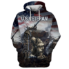 VETERAN DBA-VTR-15 Premium Microfleece Hoodie