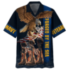 NAVY NTD-0311-NA-01 Premium Hawaiian Shirt