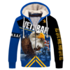 AIR FORCE HLT-2011-AF-01 Premium Heavy Fleece Zip Hoodie