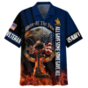 NAVY HLT-1811-NV-01 Premium Hawaiian Shirt