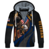 NAVY HLT-2211-NV-01 Premium Heavy Fleece Zip Hoodie