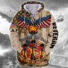AIR FORCE HLT-1410-AF-01 Premium Microfleece Zip Hoodie