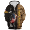 VETERAN NV-VETERAN-03 Premium Microfleece Zip Hoodie