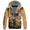 VETERAN HBL-VTR-14 Premium Heavy Fleece Zip Hoodie