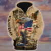 VETERAN HBL-VTR-19 Premium Microfleece Zip Hoodie