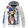 VETERAN NV-VTR-33 Premium Heavy Fleece Zip Hoodie