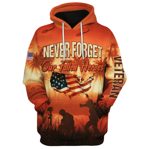 VETERAN HBL-VTR-25 Premium Microfleece Hoodie