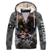 AIR FORCE HLT-2011-AF-01 Premium Heavy Fleece Zip Hoodie