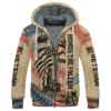 VETERAN DBA-VTR-21 Premium Heavy Fleece Zip Hoodie