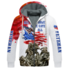 VETERAN NV-VTR-34 Premium Heavy Fleece Zip Hoodie