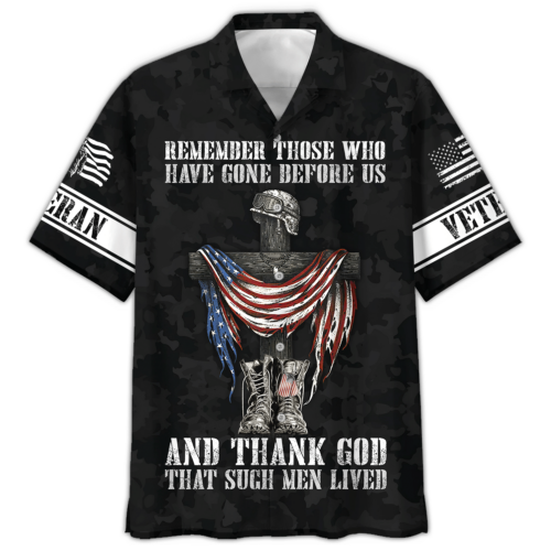 VETERAN NV-VTR-36 Premium Hawaiian Shirt