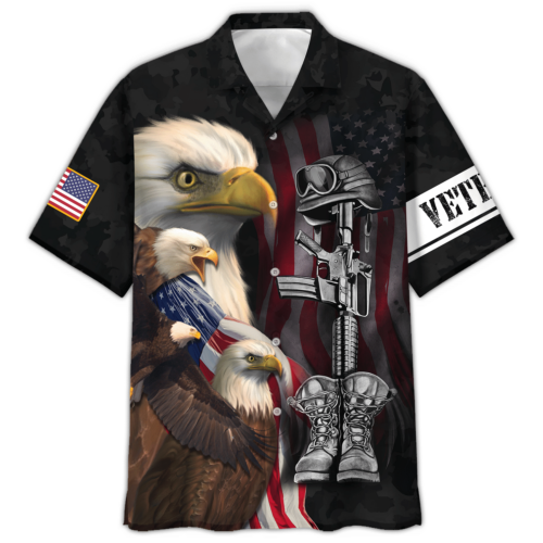 VETERAN NV-VTR-38 Premium Hawaiian Shirt