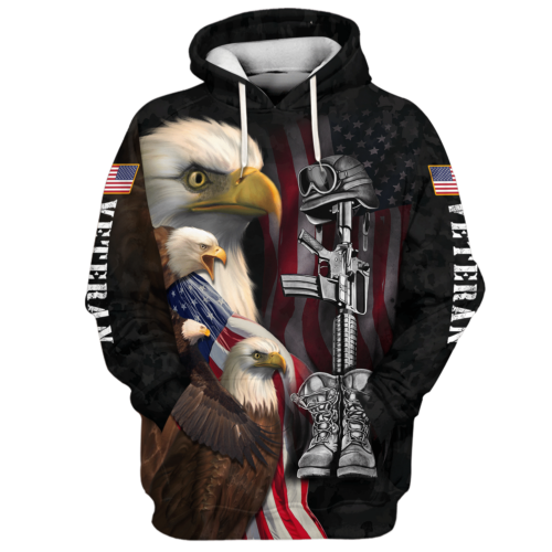 VETERAN HBL-VTR-25 Premium Microfleece Hoodie