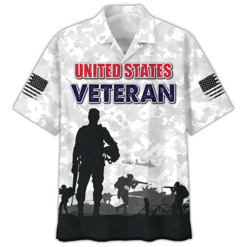 VETERAN NV-VTR-40 Premium Hawaiian Shirt