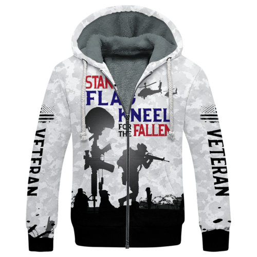 VETERAN NV-VTR-41 Premium Heavy Fleece Zip Hoodie