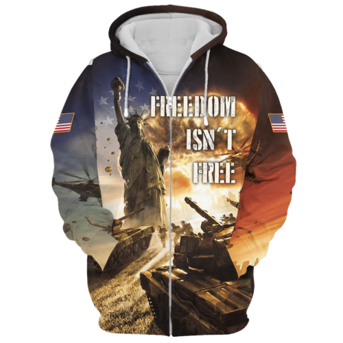VETERAN UXVET29-NV Premium Microfleece Zip Hoodie