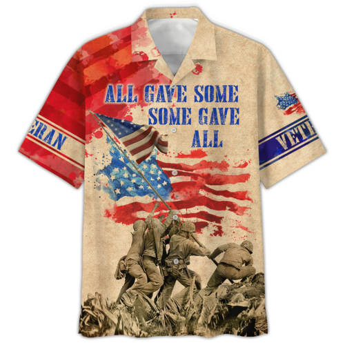 VETERAN NV-VTR-44 Premium Hawaiian Shirt