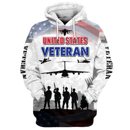 VETERAN NV-VTR-39 Premium Microfleece Hoodie