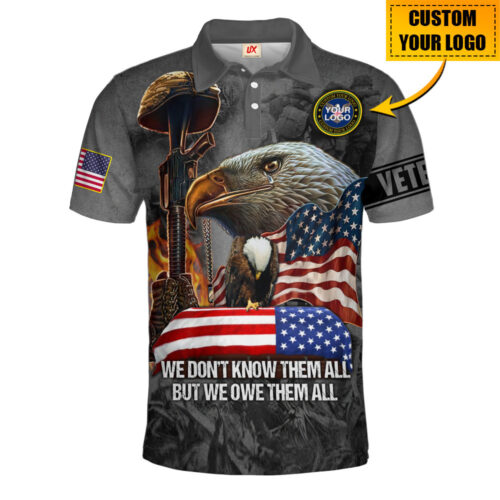 VETERAN UXVET97-MC Premium Polo Shirt