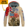 VETERAN HBLVTR48 Premium Heavy Fleece Zip Hoodie