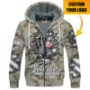 MARINE CORPS NTD-2010-MC-02 Premium Heavy Fleece Zip Hoodie