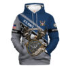 VETERAN UXVET18-NV Premium Microfleece Hoodie